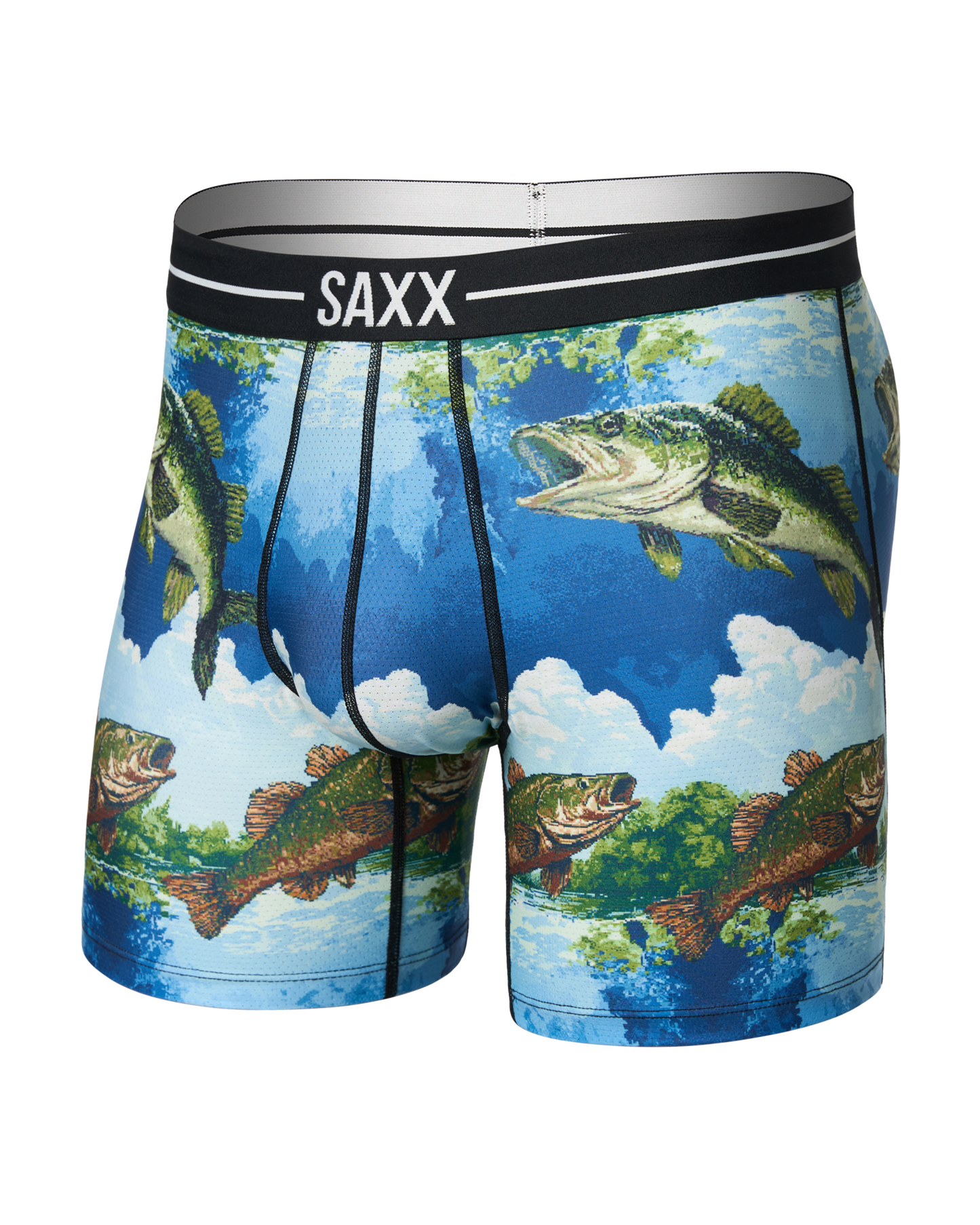 SAXX VOLT BREATHABLE MESH BOXER BRIEF