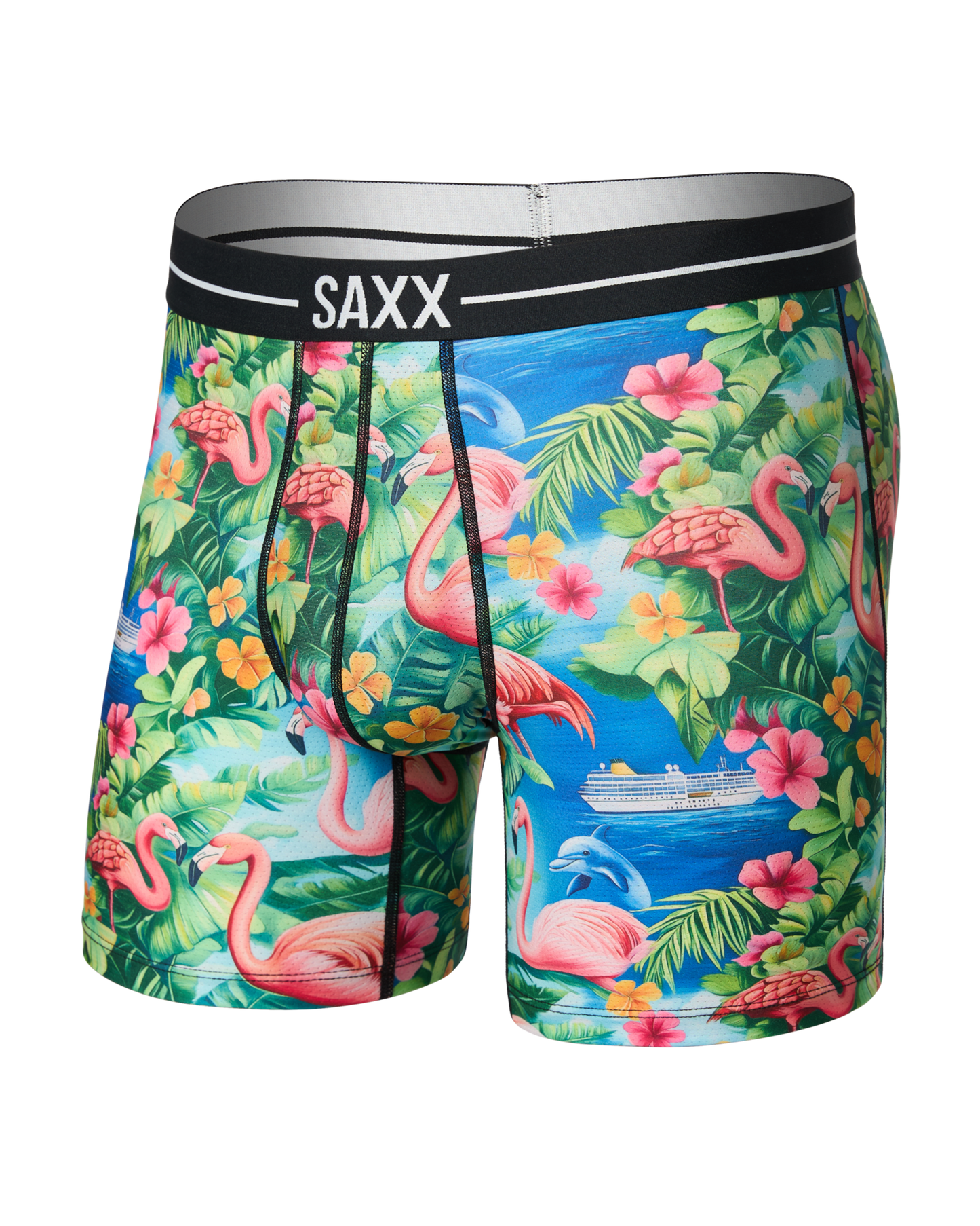 SAXX VOLT BREATHABLE MESH BOXER BRIEF