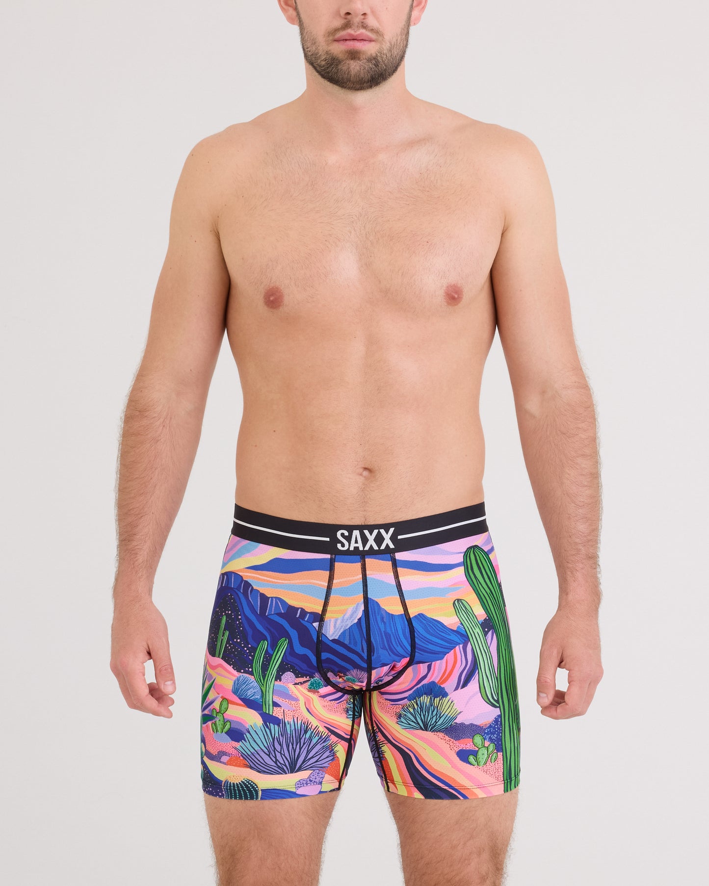 SAXX VOLT BREATHABLE MESH BOXER BRIEF
