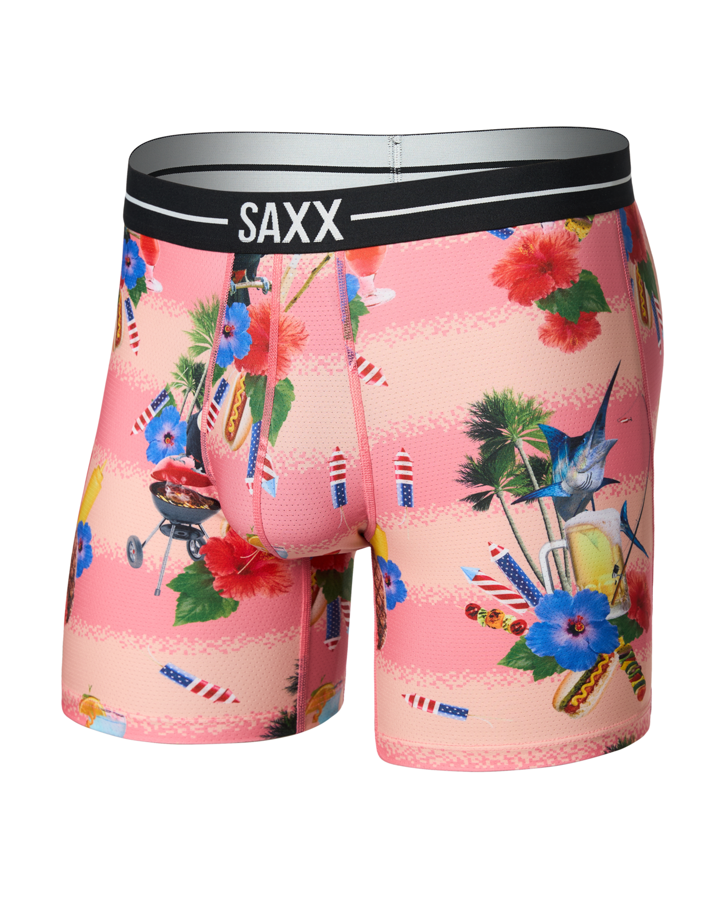 SAXX VOLT BREATHABLE MESH BOXER BRIEF