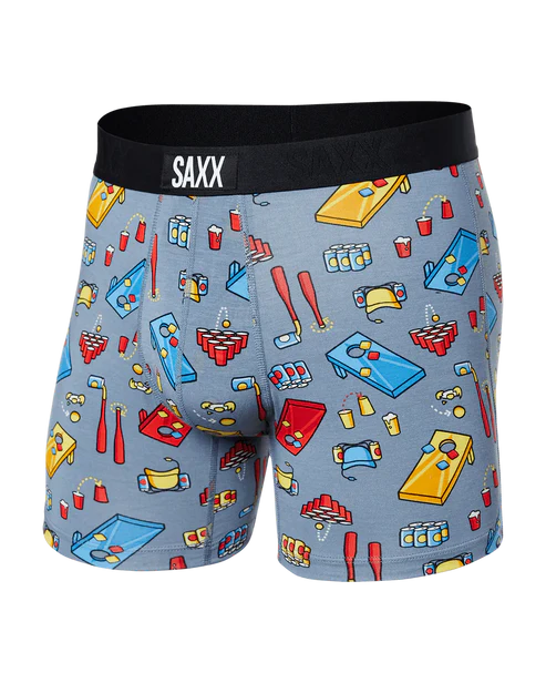 SAXX VIBE SUPER SOFT COMFORT BLENT BOXER BRIEF
