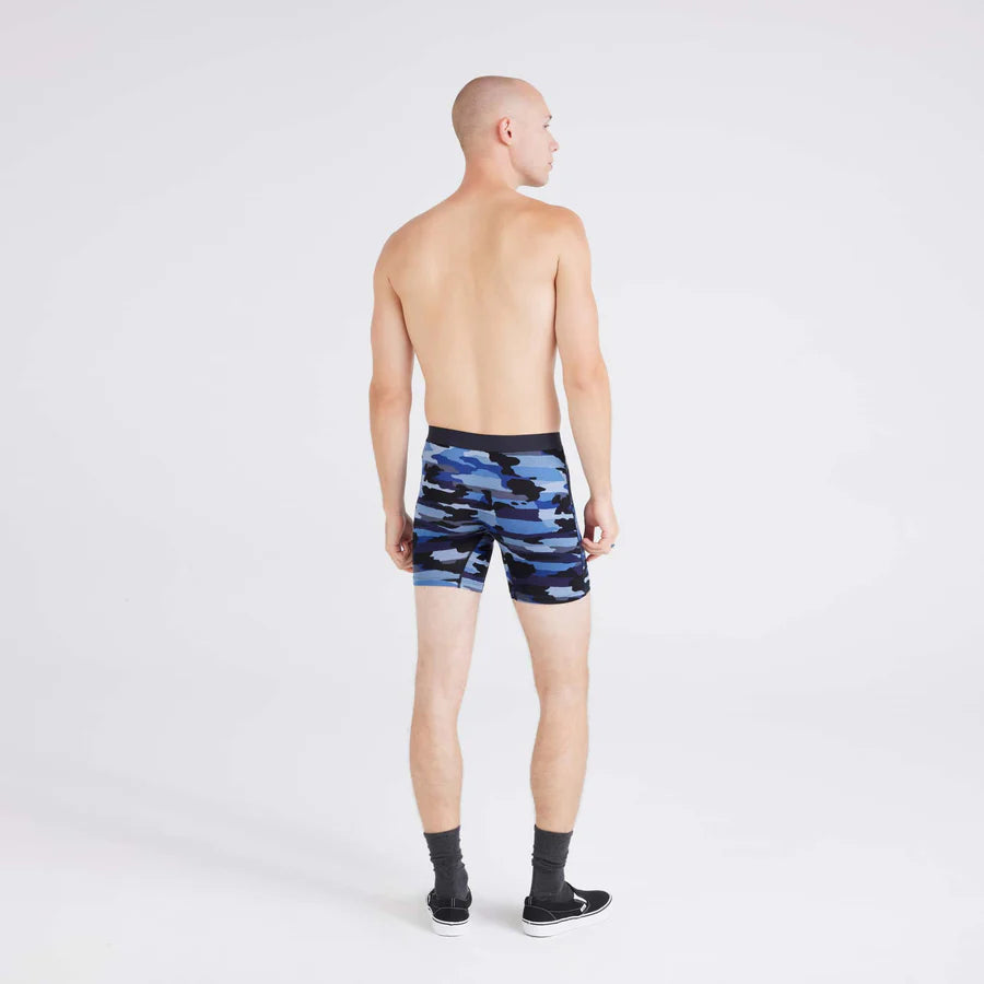 SAXX VIBE XTRA BOXER BRIEF - CLOUDBANK CAMO-NAVY