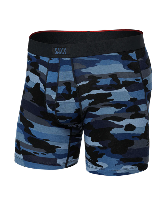 SAXX VIBE XTRA BOXER BRIEF - CLOUDBANK CAMO-NAVY