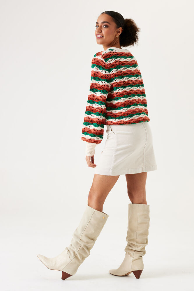 GARCIA STRIPED SWEATER