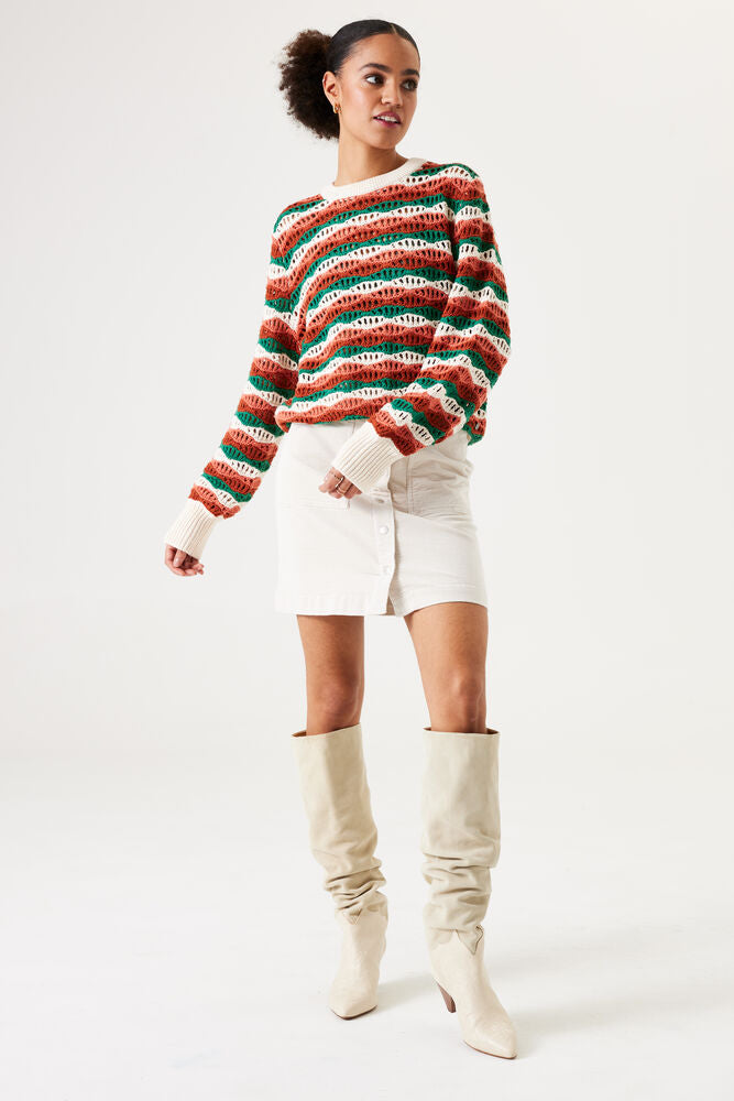 GARCIA STRIPED SWEATER