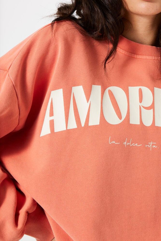 GARCIA ORANGE AMORE MIO SWEATSHIRT