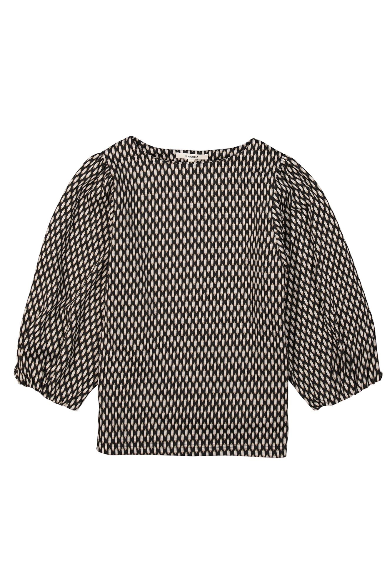 GARCIA BLACK PRINT SWEATER