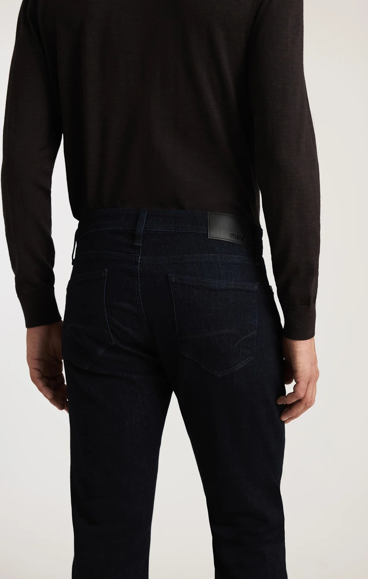 MAVI MEN'S MARCUS SLIM STRAIGHT LEG JEANS FEATHER BLUE