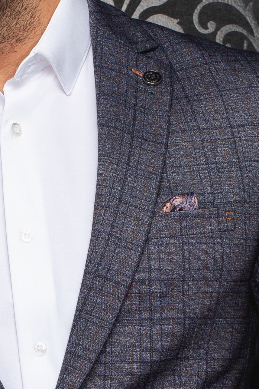 AU NOIR FIENNES BLAZER IN GREY