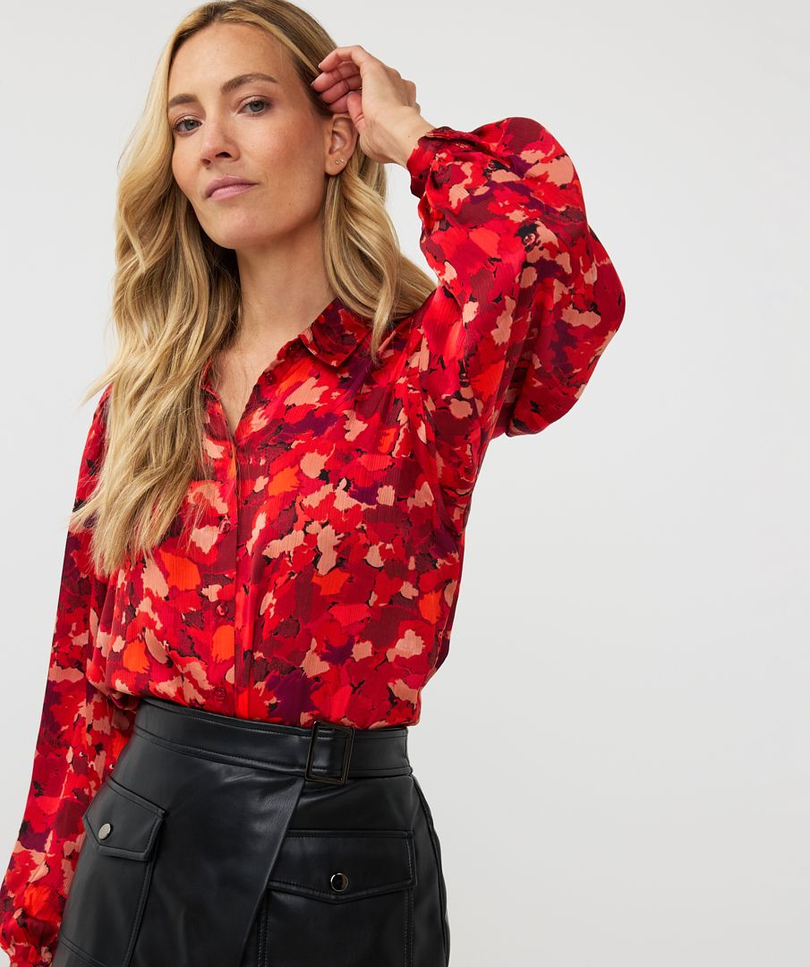 ESQUALO BLOUSE BASIC WONDERS IN RED