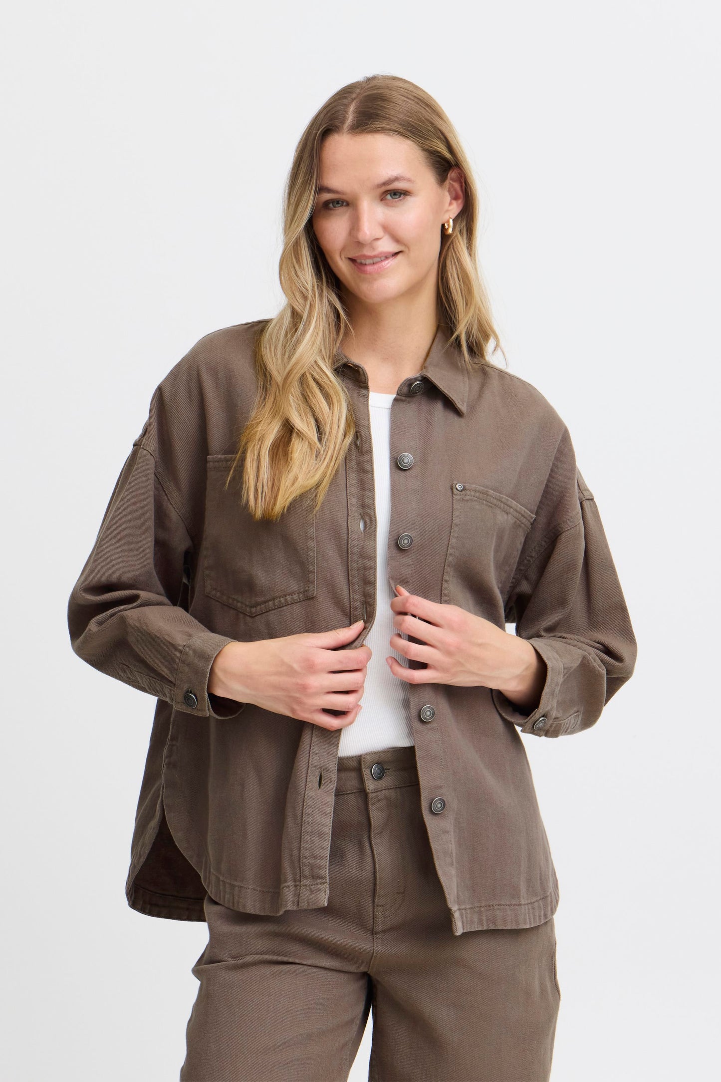 FRANSA WALNUT CASUAL JACKET