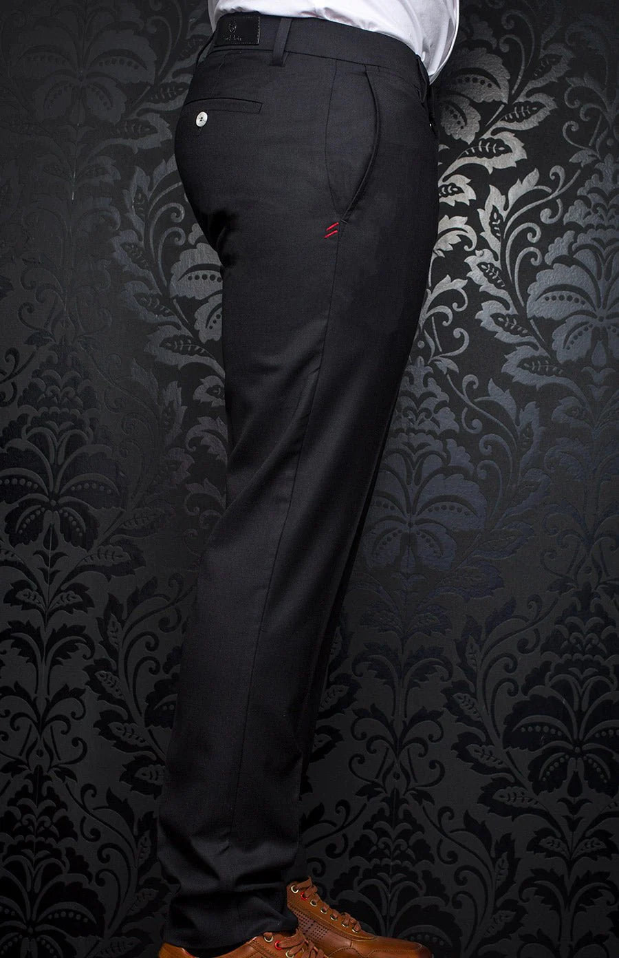 AU NOIR WESSON-CRAIG DRESS PANT - BLACK