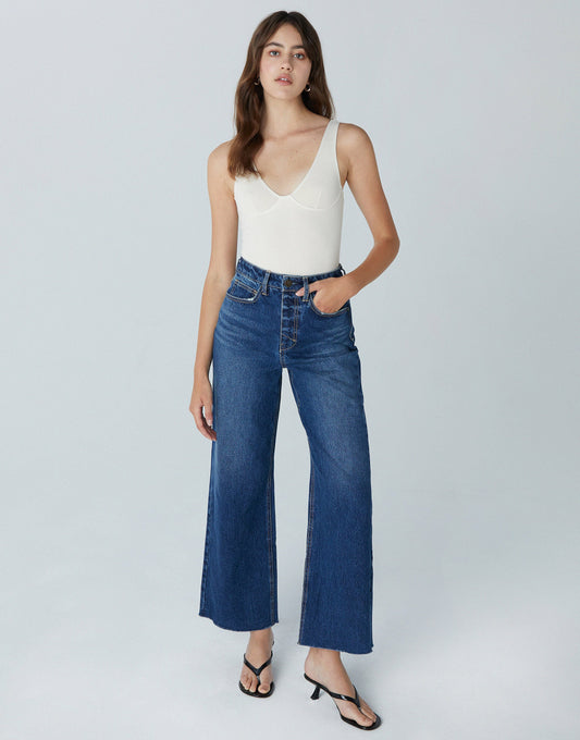 UNPUBLISHED ESTE HIGH RISE WIDE LEG JEAN