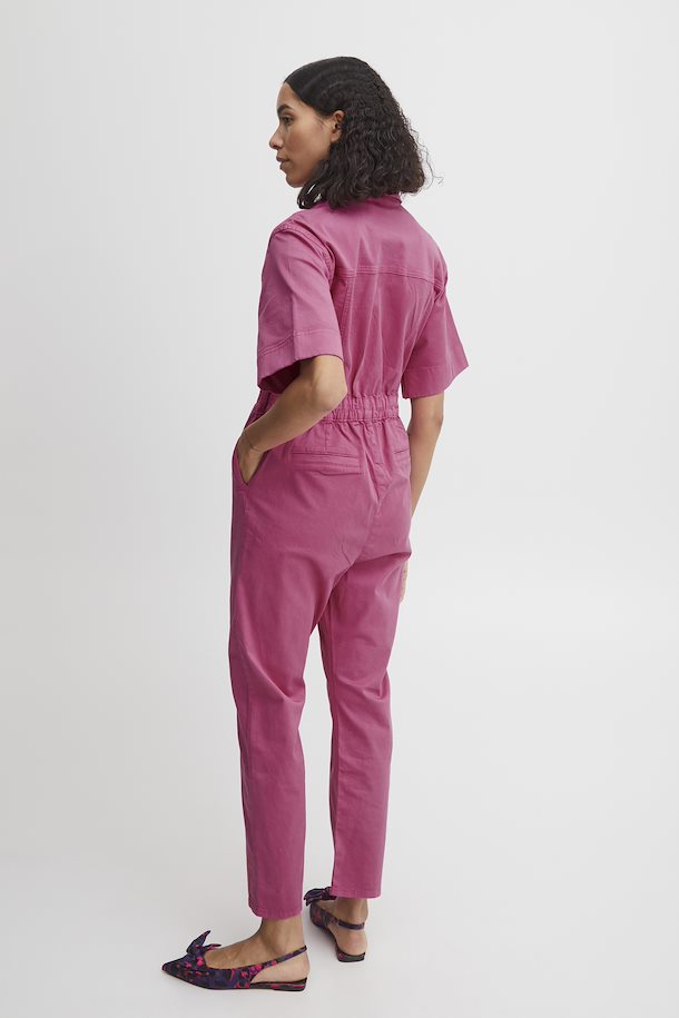 B.YOUNG LIKKE JUMPSUIT IN RASPBERRY ROSE